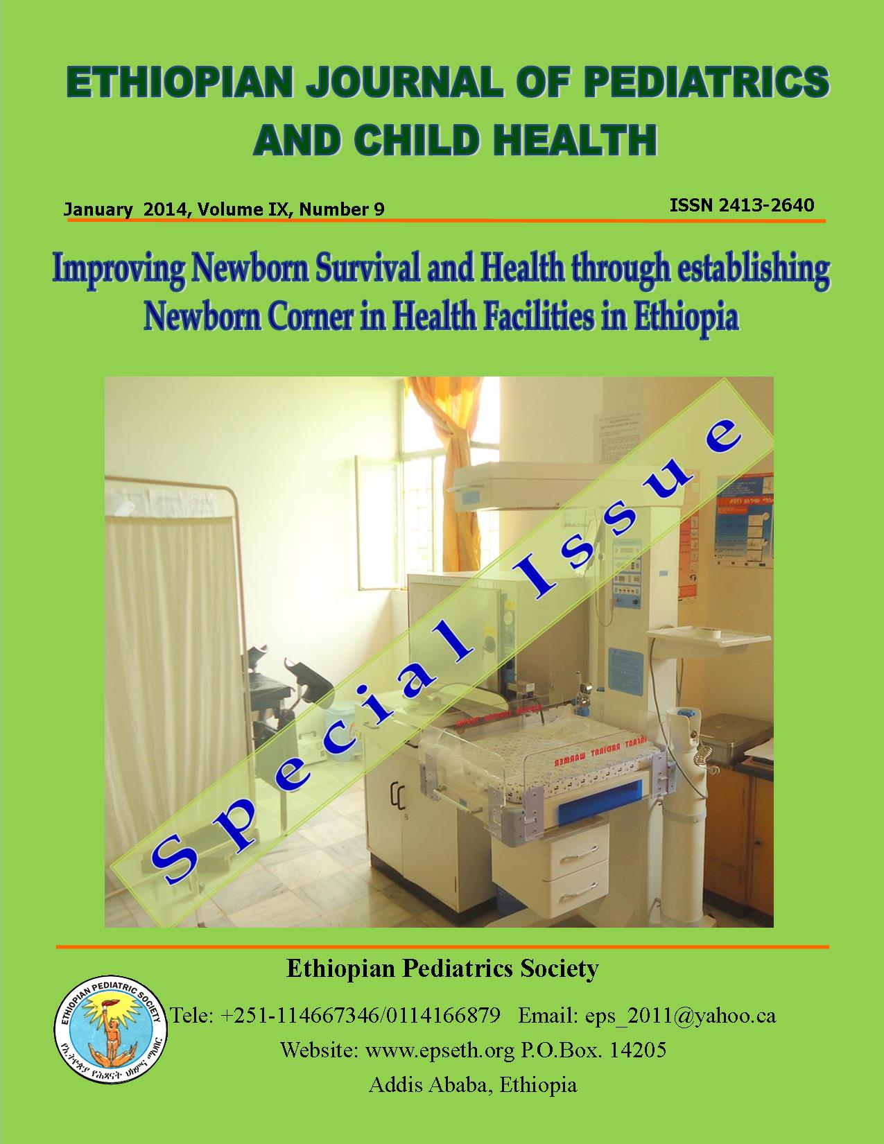 					View Vol. 9 No. 1 (2014): EJPCH August 2014 Issue
				