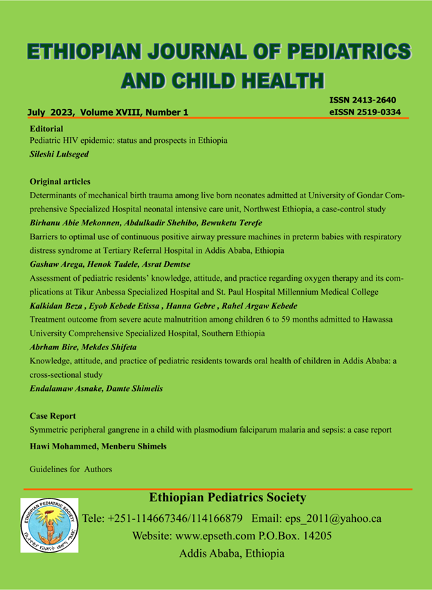 					View Vol. 18 No. 1 (2023): EJPCH July 2023 Issue
				